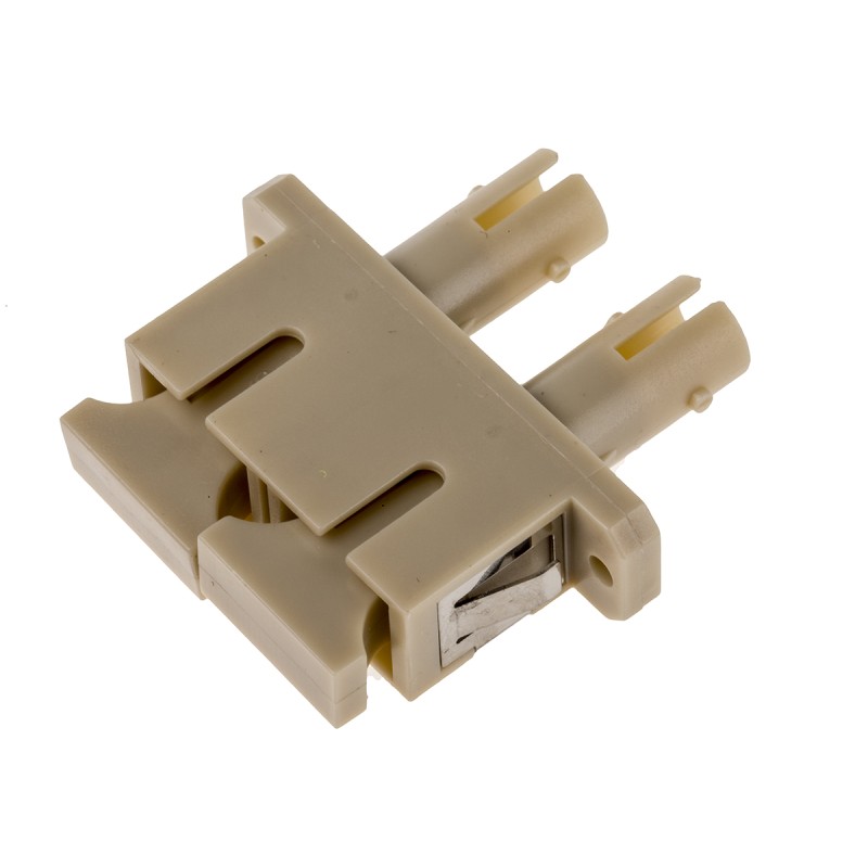 1 pcs - RS PRO ST to SC Multimode Duplex Fibre Optic Adapter