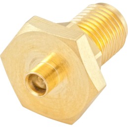 1 pcs - Rosenberger, jack Panel Mount SMA Connector, 50Ω, Solder Termination, Straight Body