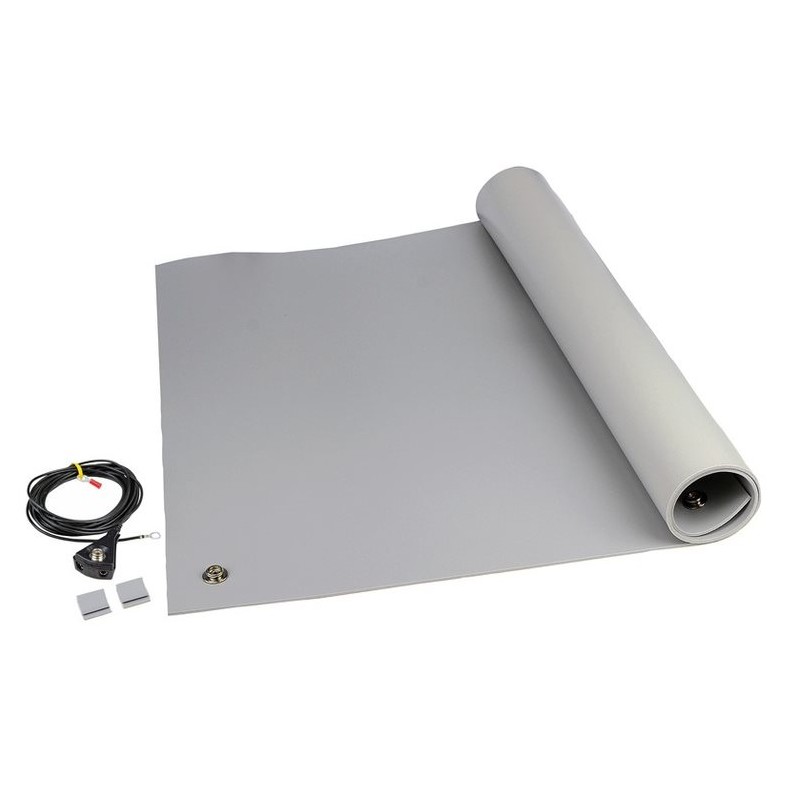 1 pcs - SCS Grey Table ESD-Safe Mat, 1.2m x 600mm x 3.5mm