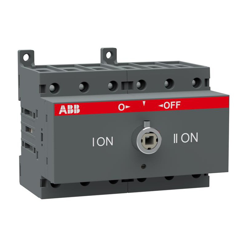1 pcs - ABB 3P Pole Isolator Switch - 63A Maximum Current, 22kW Power Rating, IP20