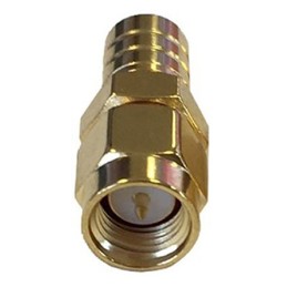 1 pcs - RF Solutions Straight 50Ω RF Adapter SMB Socket to SMA Plug