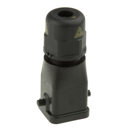 10 pcs - HARTING Heavy Duty Power Connector Module, 10A, Female, Han A Series, 3 Contacts