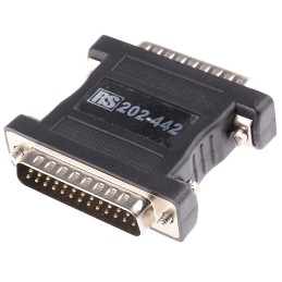 1 pcs - RS PRO D Sub Adapter Male 25 Way D-Sub to Male 25 Way D-Sub