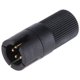 50 pcs - Binder Circular Connector, 5 Contacts, Cable Mount, Subminiature Connector, Plug, Male, IP40, 719 Series
