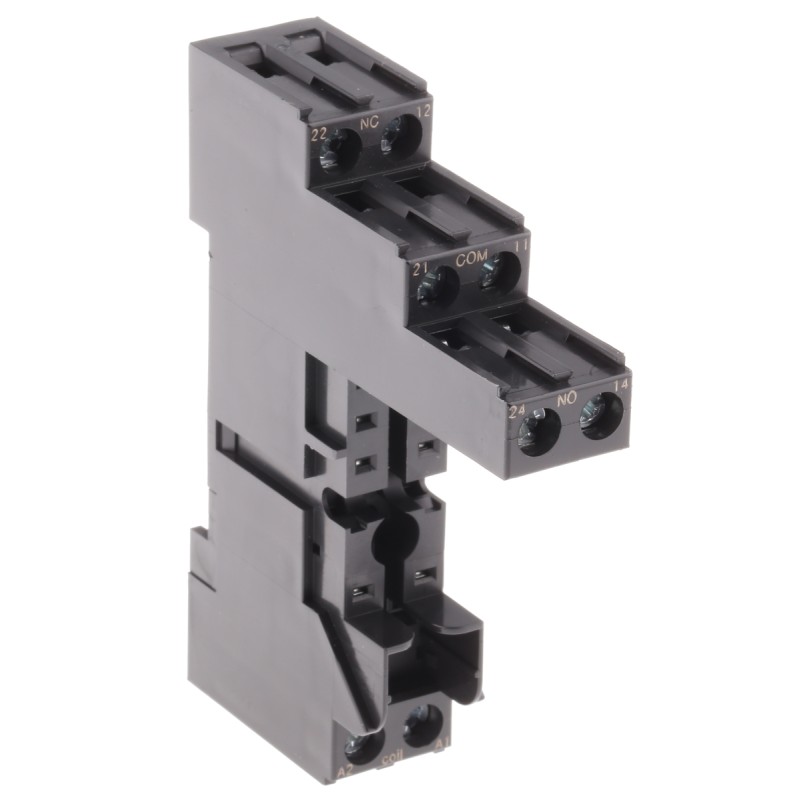 1 pcs - Siemens LZS Snap-On Rail Mount Relay Socket