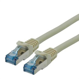 1 pcs - Roline Cat6a Male RJ45 to Male RJ45 Ethernet Cable, S/FTP, Grey LSZH Sheath, 5m, Low Smoke Zero Halogen (LSZH)
