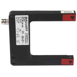 1 pcs - BALLUFF Through Beam Photoelectric Sensor, Fork Sensor, 50 mm Detection Range