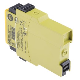 1 pcs - Pilz Single/Dual-Channel Safety Switch/Interlock Safety Relay, 24 - 240V ac/dc, 3 Safety Contacts