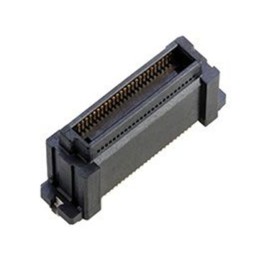 1 pcs - Amphenol Communications Solutions BergStak HS Series Vertical PCB Header, 50 Contact(s), 0.5mm Pitch, 1 Row(s), Shrouded