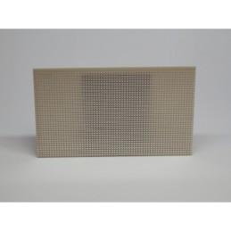 1 pcs - CIF Single Sided Matrix Board FR4 1mm Holes, 2.54mm Pitch, 160 x 200mm