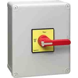 1 pcs - Schneider Electric 3P Pole Isolator Switch - 100A Maximum Current, 37kW Power Rating, IP65