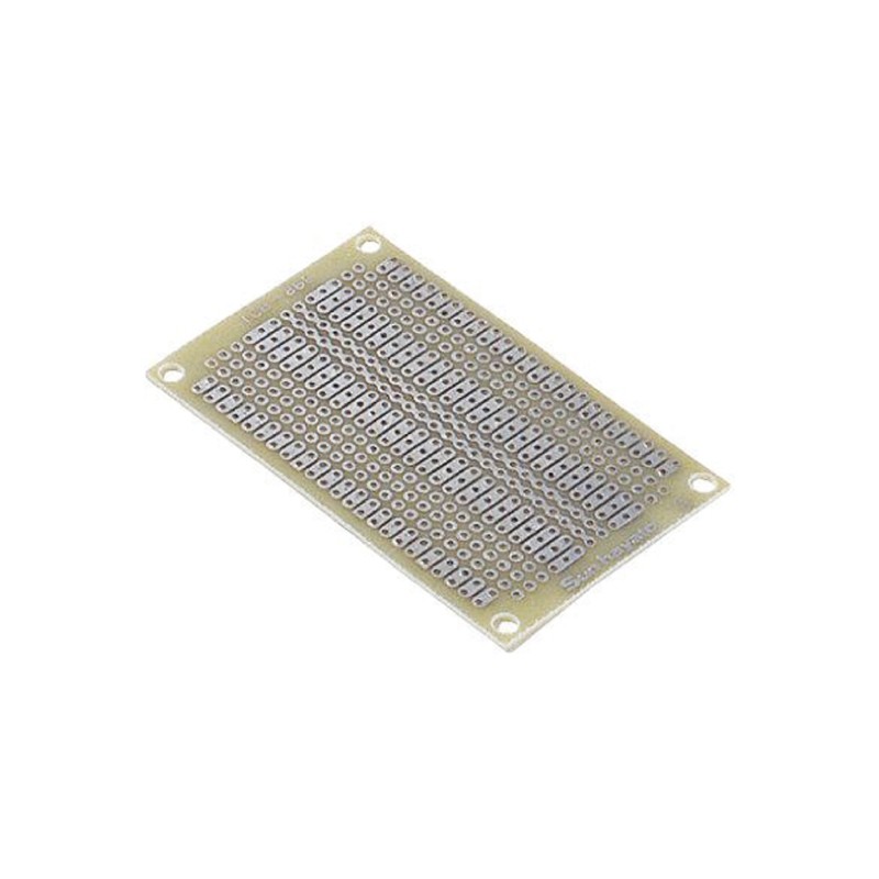 1 pcs - Matrix Board 1mm Holes, 2.54 x 2.54mm Pitch, 72 x 47 x 1.2mm