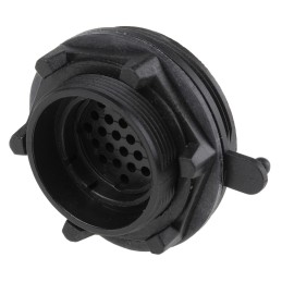 1 pcs - Bulgin Circular Connector, 25 Contacts, Panel Mount, Socket, Female, IP68, Standard Buccaneer Series