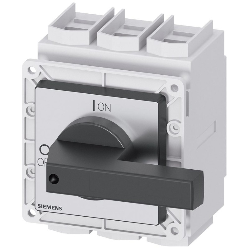 1 pcs - Siemens 3P Pole Isolator Switch - 160A Maximum Current, IP65