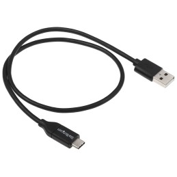 1 pcs - StarTech.com USB 2.0 Cable, Male USB C to Male USB A Cable, 0.5m