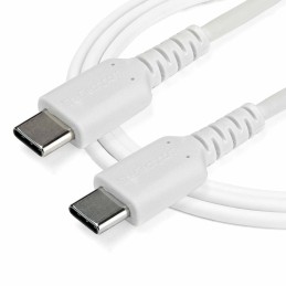 1 pcs - StarTech.com USB 2.0 Cable, Male USB C to Male USB C Rugged USB Cable, 1m