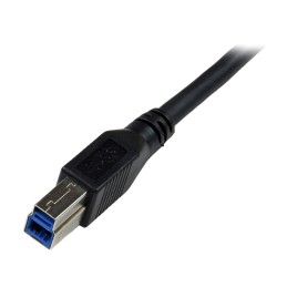 1 pcs - StarTech.com USB 3.0 Cable, Male USB A to Male USB B Cable, 1m