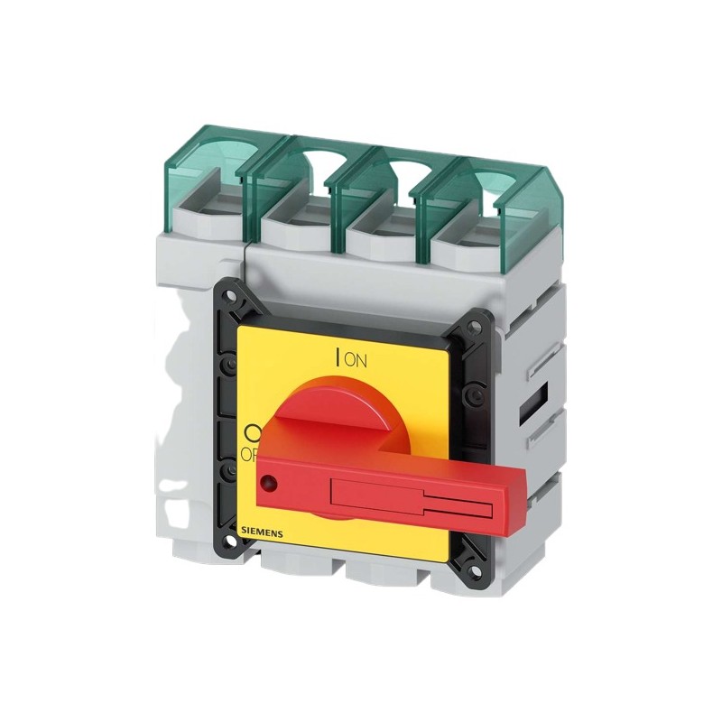 1 pcs - Siemens Switch Disconnector, 4 Pole, 160A Max Current, 160A Fuse Current