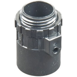 10 pcs - Schneider Electric Adapter, Conduit Fitting, 25mm Nominal Size, uPVC, Black