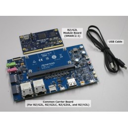 1 pcs - Renesas Electronics RZ/G2LC EVAL BOARD Microprocessor Evaluation Kit RTK9744L23S01000BE