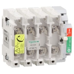 1 pcs - Schneider Electric Fuse Switch Disconnector, 4 Pole, 63A Max Current, 63A Fuse Current