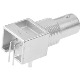 1 pcs - Molex BNC Series, jack PCB Mount BNC Connector, 75Ω, Through Hole Termination, Right Angle Body