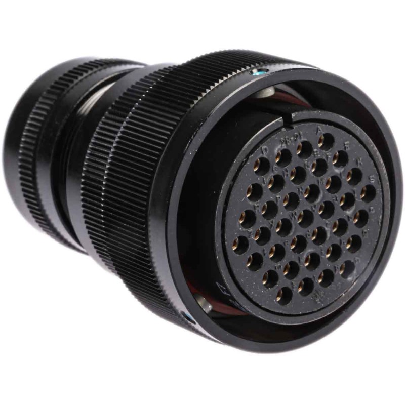 1 pcs - Glenair 37 Way Cable Mount MIL Spec Circular Connector Plug, Socket Contacts,Shell Size 28, MIL-DTL-5015