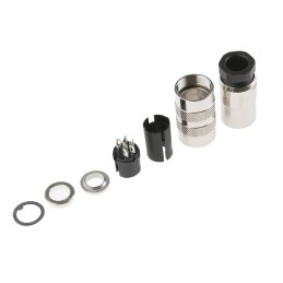 1 pcs - binder Circular Connector, 6 Contacts, Cable Mount, Miniature Connector, Socket, Female, IP67, 423 Series