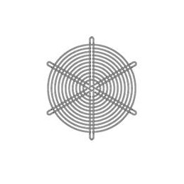 1 pcs : 109-320 - Fan Accessories 172mm Fan Finger Guard, Outlet, Silver