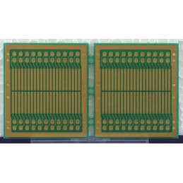 1 pcs - SSP-121, 44 Way Double Sided Extender Board Converter Board FR4 39.37 x 70.58 x 1mm