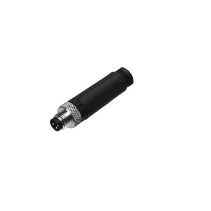 1 pcs - Pepperl + Fuchs Circular Connector, 4 Contacts, Cable Mount, M8 Connector, Plug, Male, IP67, V31S-GM Series