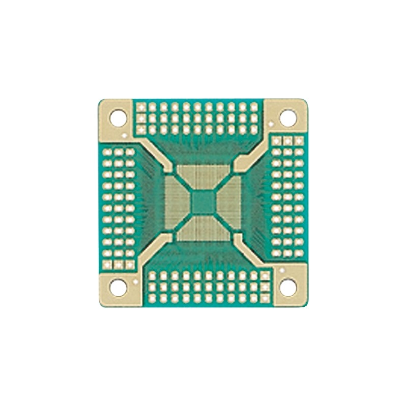 1 pcs - QFP-41, 120 Way Double Sided Extender Board Converter Board FR4 48.26 x 48.26 x 1mm