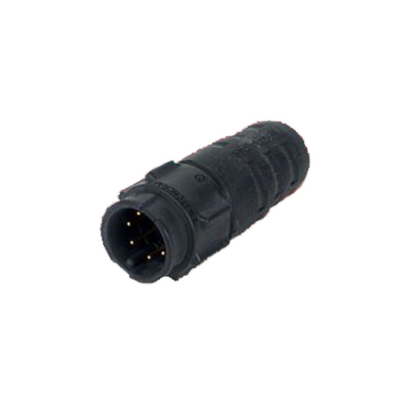 1 pcs - Switchcraft Circular Connector, 2 Contacts, Cable Mount, Plug, Male, IP68, IP69K, EN3 Series