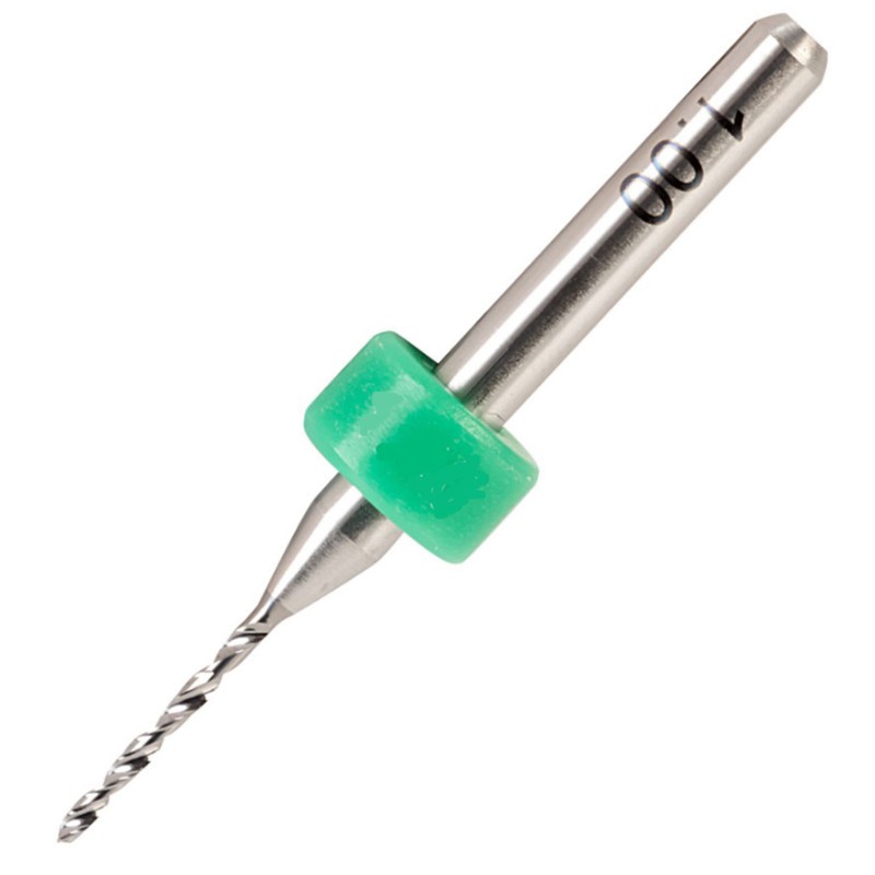 1 pcs - Fortex Carbide PCB Drill Bit, 1mm Diameter