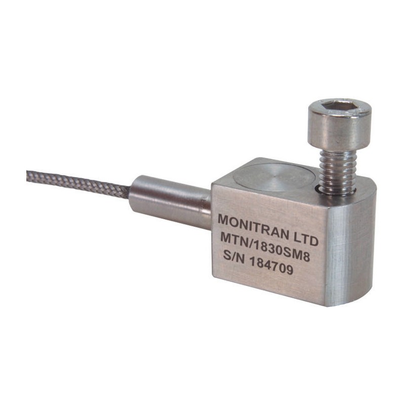 1 pcs - Monitran Vibration Sensor, 8 mA Max, -10°C - +140°C