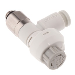 1 pcs - SMC AS Series Threaded Speed Controller, M5 x 0.8 Male Inlet Port x 4mm Tube Outlet Port