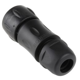1 pcs - Souriau Circular Connector, 4 Contacts, Cable Mount, Socket, Male, IP68, IP69K, UTS Series