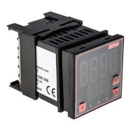 1 pcs - RS PRO Panel Mount PID Temperature Controller, 48 x 48mm, 3 Output Relay, SSR, 24 V ac/dc Supply Voltage