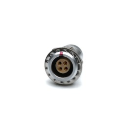 1 pcs - RS PRO Circular Connector, 4 Contacts, Panel Mount, M9 Connector, Socket, Female, IP50