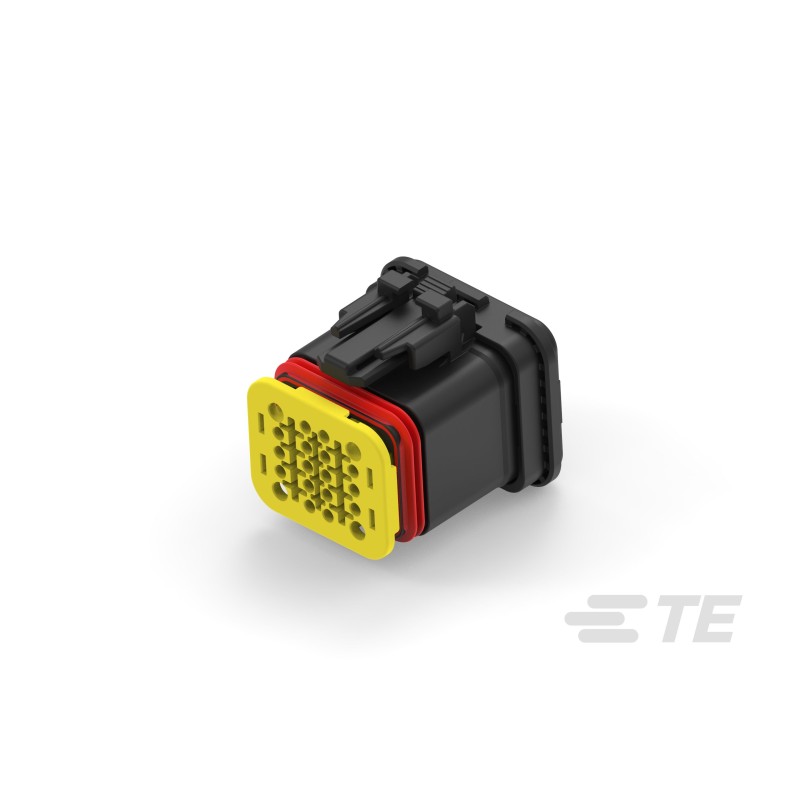 1 pcs - TE Connectivity, NTSEAL Automotive Connector Socket 20 Way, Solder Termination