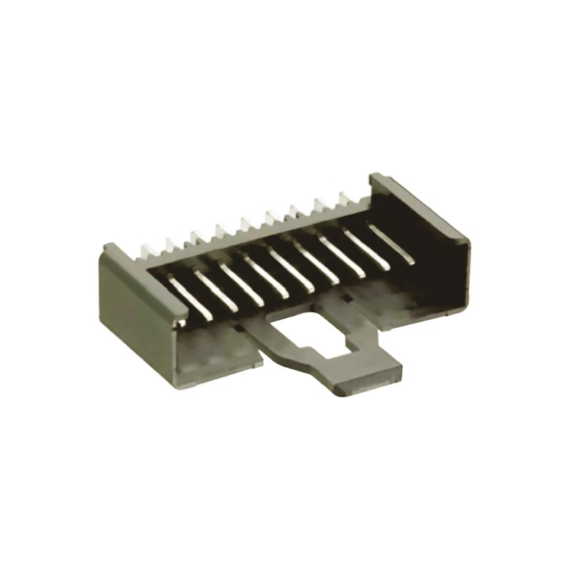 10 pcs - Lumberg Minimodul Series Right Angle Through Hole PCB Header, 4 Contact(s), 2.5mm Pitch, 1 Row(s), Shrouded