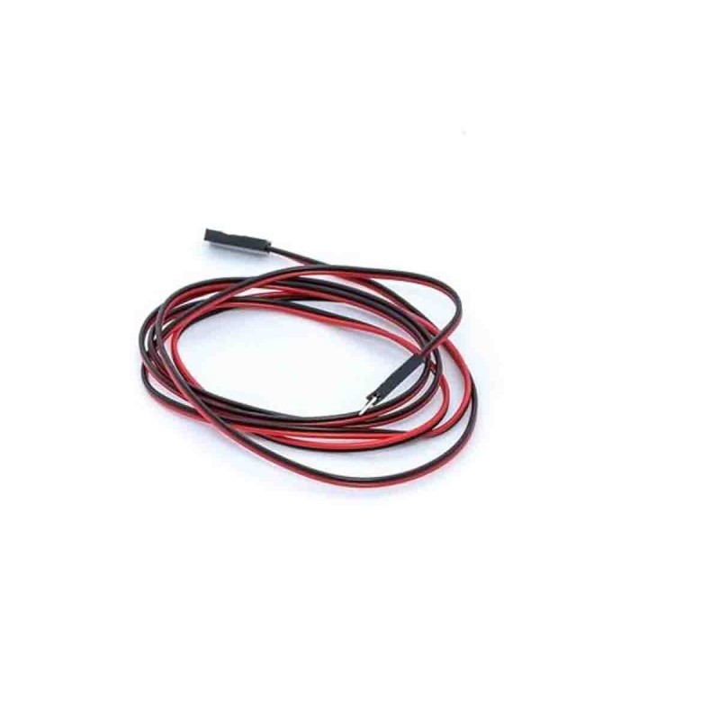 1 pcs - Sextensioncable, 1000mm Insulated Breadboard Jumper Wire Kit in Black, Red