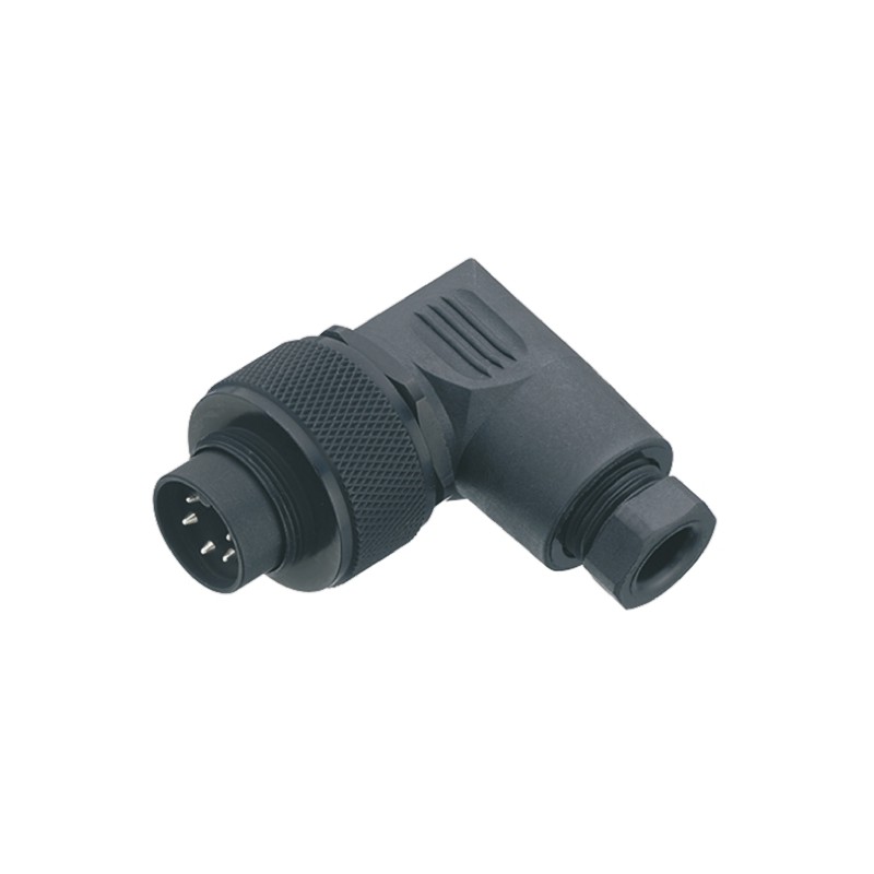 50 pcs - Binder Circular Connector, 6 Contacts, Cable Mount, M16 Connector, Plug, Male, IP67, 723 Series