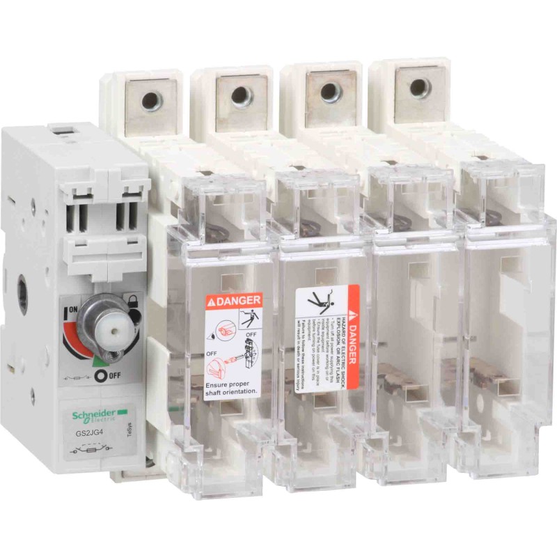 1 pcs - Schneider Electric Fuse Switch Disconnector, 4 Pole, 100A Max Current, 100A Fuse Current