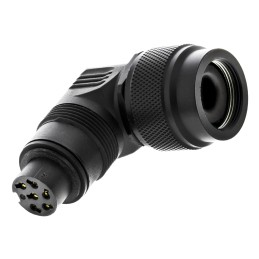 50 pcs - Binder Circular Connector, 6 Contacts, Cable Mount, M16 Connector, Socket, Female, IP67, 723 Series