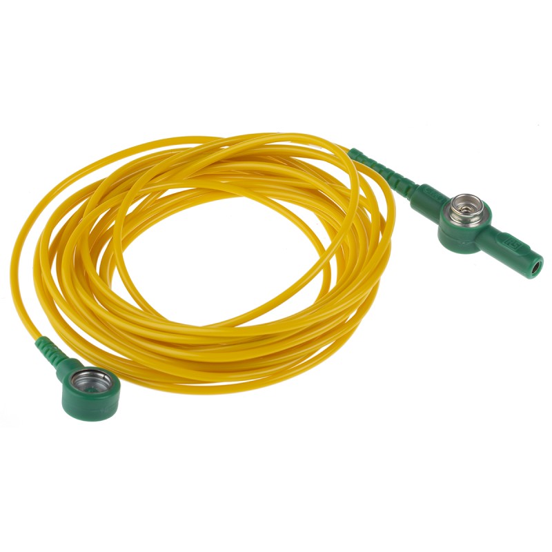 1 pcs - RS PRO ESD Earthing Wire Stud With 10 mm Stud