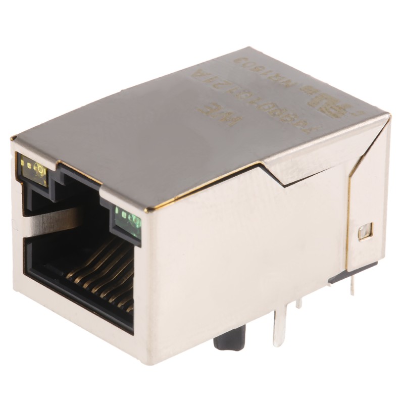 1 pcs - Wurth Elektronik Female RJ45 Connector, PCB Mount