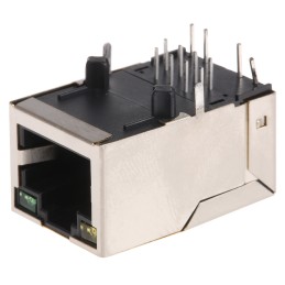 1 pcs - Wurth Elektronik Female RJ45 Connector, PCB Mount