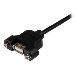 1 pcs - StarTech.com USB 2.0 Cable, Male USB A to Female USB A Cable, 0.6m