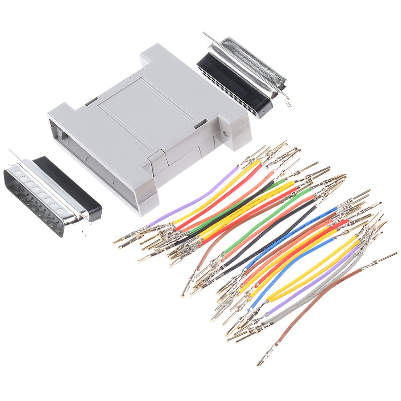 1 pcs - RS PRO D Sub Adapter Male 25 Way D-Sub to Female 25 Way D-Sub